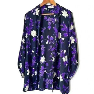 Vero Moda Women’s Floral Purple Black Bohemian
Ethereal Fairy Core Blouse Small